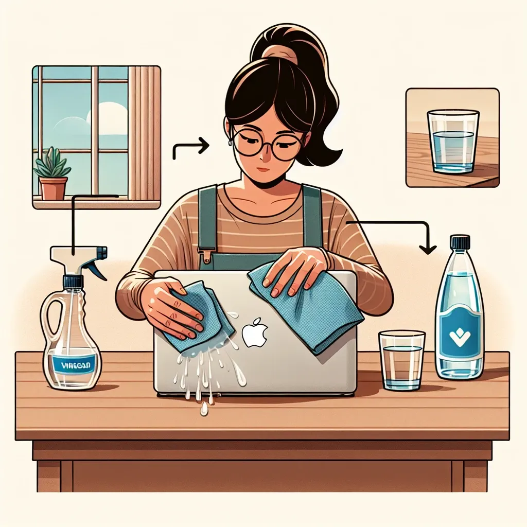 Safely Clean a Laptop Screen Using Household Products